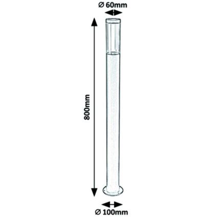 Rabalux - Λάμπα εξωτερικού χώρου 1xGU10/7W/230V IP44