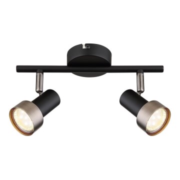 Rabalux - Οροφιαίο φωτιστικό με 2 spot 2xGU10/50W/230V