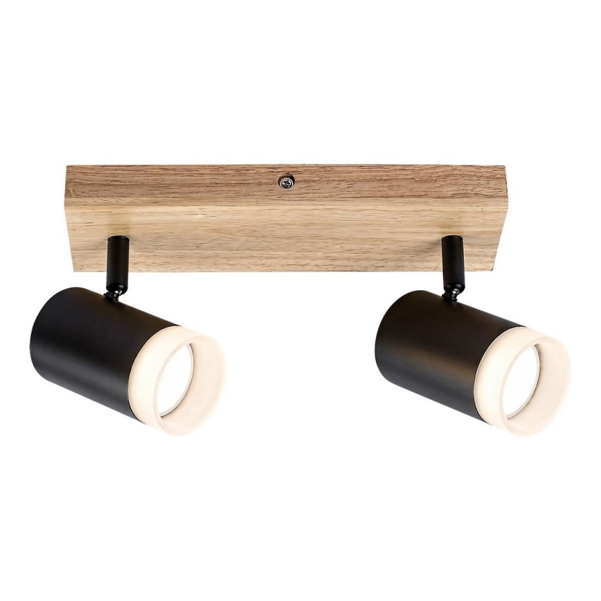 Rabalux - Οροφής σποτ φωτιστικό 2xGU10/5W/230V δρυς