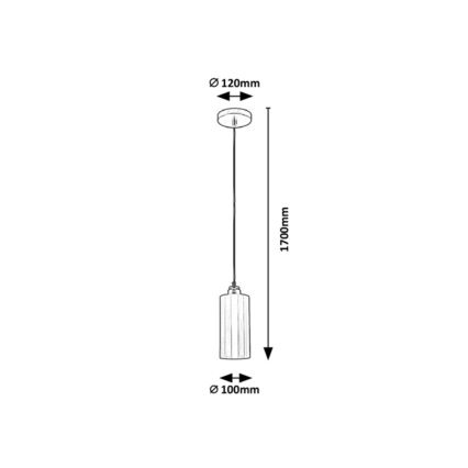 Rabalux - Πολύφωτο κρεμαστό E27/40W/230V