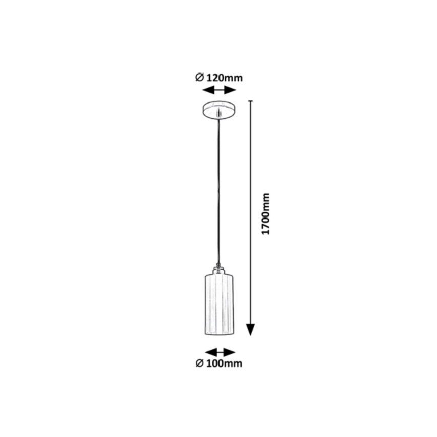 Rabalux - Πολύφωτο κρεμαστό E27/40W/230V