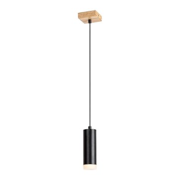Rabalux - Πολύφωτο με συρματόσχοινο 1xGU10/5W/230V δρυς