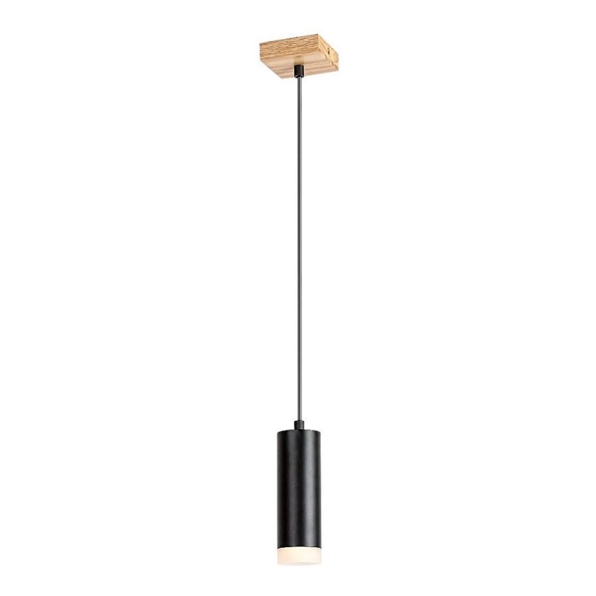 Rabalux - Πολύφωτο με συρματόσχοινο 1xGU10/5W/230V δρυς