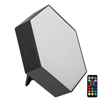 Rabalux - Ρυθμιζόμενο επιτραπέζιο φωτιστικό LED RGB LED/1W/5V/3xAA + τηλεχειριστήριο