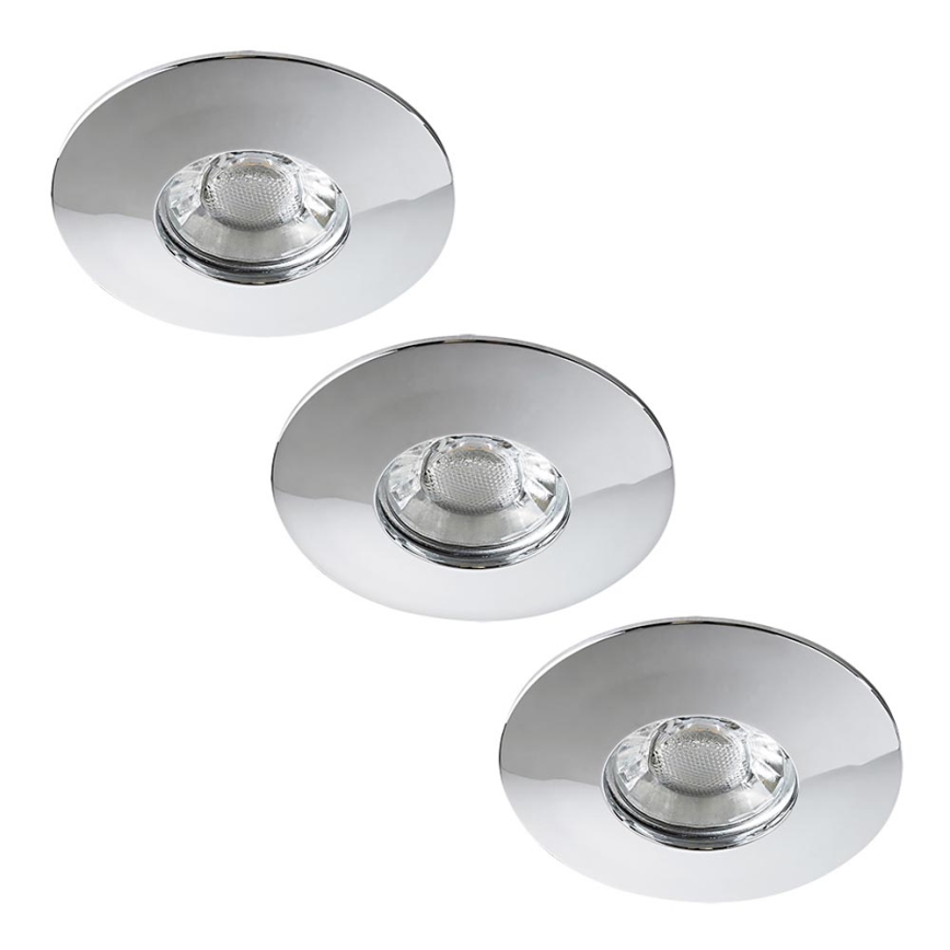 Rabalux - ΣΕΤ 3xLED Χωνευτό φως μπάνιου 3xLED/4W/230V IP44