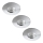 Rabalux - ΣΕΤ 3xLED Χωνευτό φως μπάνιου 3xLED/4W/230V IP44