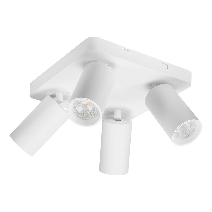 Rabalux - Σποτ φωτιστικό 4xGU10/7W/230V λευκό