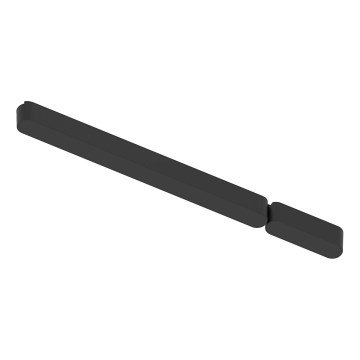 Rabalux - Τροφοδοτικό ράγας για φωτιστικά 80W/24V 10,2 + 41 cm μαύρο
