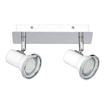 Rabalux - Φως σποτ μπάνιου LED 2xGU10/4,5W/230V IP44