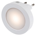 Rabalux - Φωτάκι νυκτός LED με αισθητήρα LED/0,5W/230V 3000K διάμετρος 65 mm