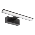 Rabalux - Φωτισμός καθρέφτη μπάνιου LED/6W/230V IP44 30 cm μαύρο