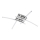 Rabalux - Φωτιστικό οροφής LED 4xLED/6W/230V 48x66,5 cm