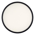 Rabalux - Φωτιστικό οροφής LED LED/24W/230V 4000K διάμετρος 30 cm μαύρο
