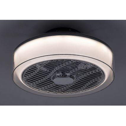 Rabalux - Φωτιστικό οροφής LED με ανεμιστήρα LED/30W/230V + RC 3000-6000K