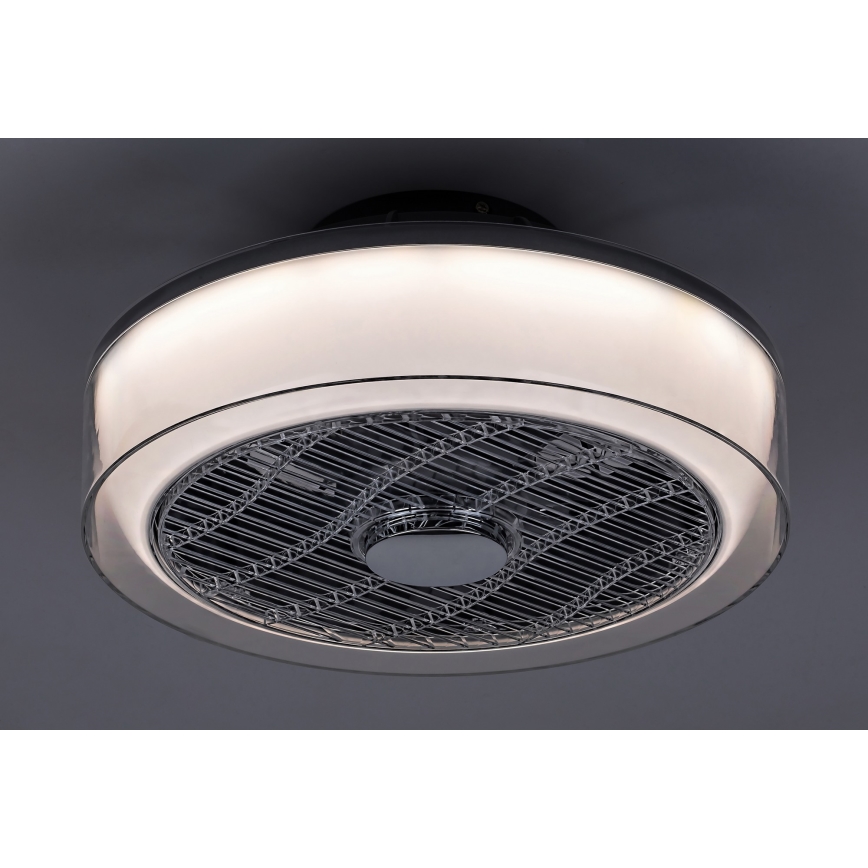 Rabalux - Φωτιστικό οροφής LED με ανεμιστήρα LED/30W/230V + RC 3000-6000K