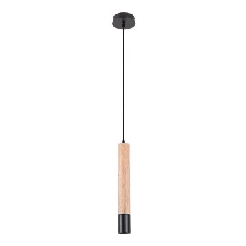 Rabalux - Φωτιστικό οροφής με καλώδιο 1xGU10/50W/230V οξιά