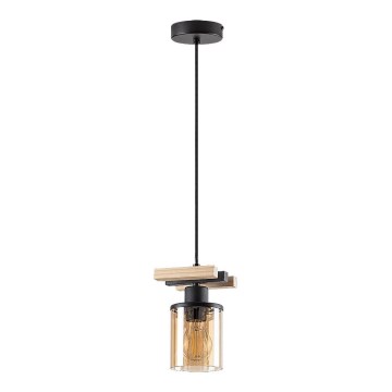 Rabalux - Φωτιστικό οροφής με ράβδο 1xE27/25W/230V πεύκο