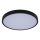 Rabalux - Φωτιστικό οροφής μπάνιου dimming LED LED/24W/230V 3000-6000K IP44 διάμετρος 35,5 cm μαύρο + τηλεχειριστήριο