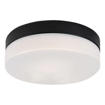 Rabalux - Φωτιστικό οροφής μπάνιου LED LED/15W/230V IP44 4000K διάμετρος 23 cm μαύρο