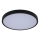 Rabalux - Φωτιστικό οροφής μπάνιου LED LED/18W/230V 3000/4000/6000K IP44 διάμετρος 30,5 cm μαύρο
