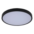 Rabalux - Φωτιστικό οροφής μπάνιου LED LED/24W/230V 3000/4000/6000K IP44 διάμετρος 35,5 cm μαύρο