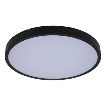 Rabalux - Φωτιστικό οροφής μπάνιου LED LED/24W/230V 3000/4000/6000K IP44 διάμετρος 35,5 cm μαύρο