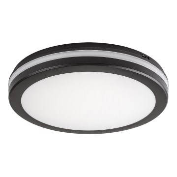 Rabalux - Φωτιστικό οροφής μπάνιου LED LED/28W/230V 3000/4000/6500K IP54 μαύρο