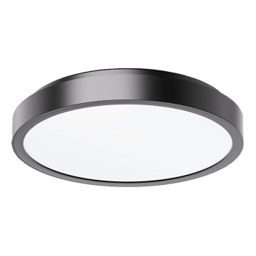 Rabalux - Φωτιστικό οροφής μπάνιου LED LED/36W/230V IP44 4000K διάμετρος 35 cm μαύρο