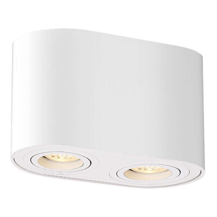 Rabalux - Φωτιστικό σποτ 2xGU10/42W/230V λευκό