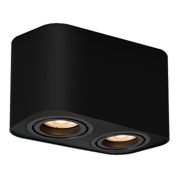 Rabalux - Φωτιστικό σποτ 2xGU10/42W/230V μαύρο