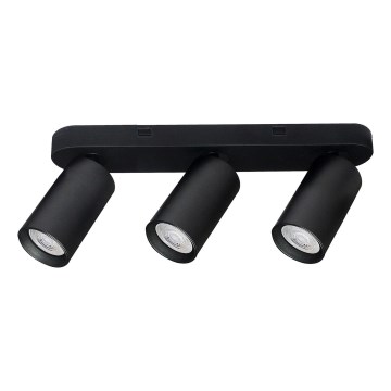 Rabalux - Φωτιστικό σποτ 3xGU10/7W/230V μαύρο
