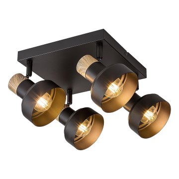 Rabalux - Φωτιστικό σποτ 4xE14/15W/230V