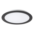 Rabalux - Χωνευτό Φωτιστικό LED LED/18W/230V διάμετρος 22 cm μαύρο
