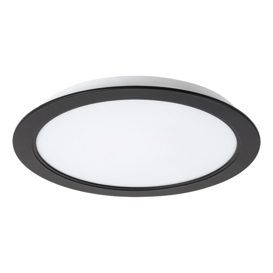 Rabalux - Χωνευτό Φωτιστικό LED LED/18W/230V διάμετρος 22 cm μαύρο
