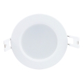 Rabalux - Χωνευτό Φωτιστικό LED LED/3W/230V διάμετρος 9 cm λευκό