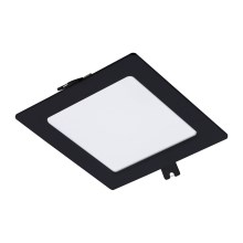 Rabalux - Χωνευτό Φωτιστικό LED LED/6W/230V 12x12 cm μαύρο