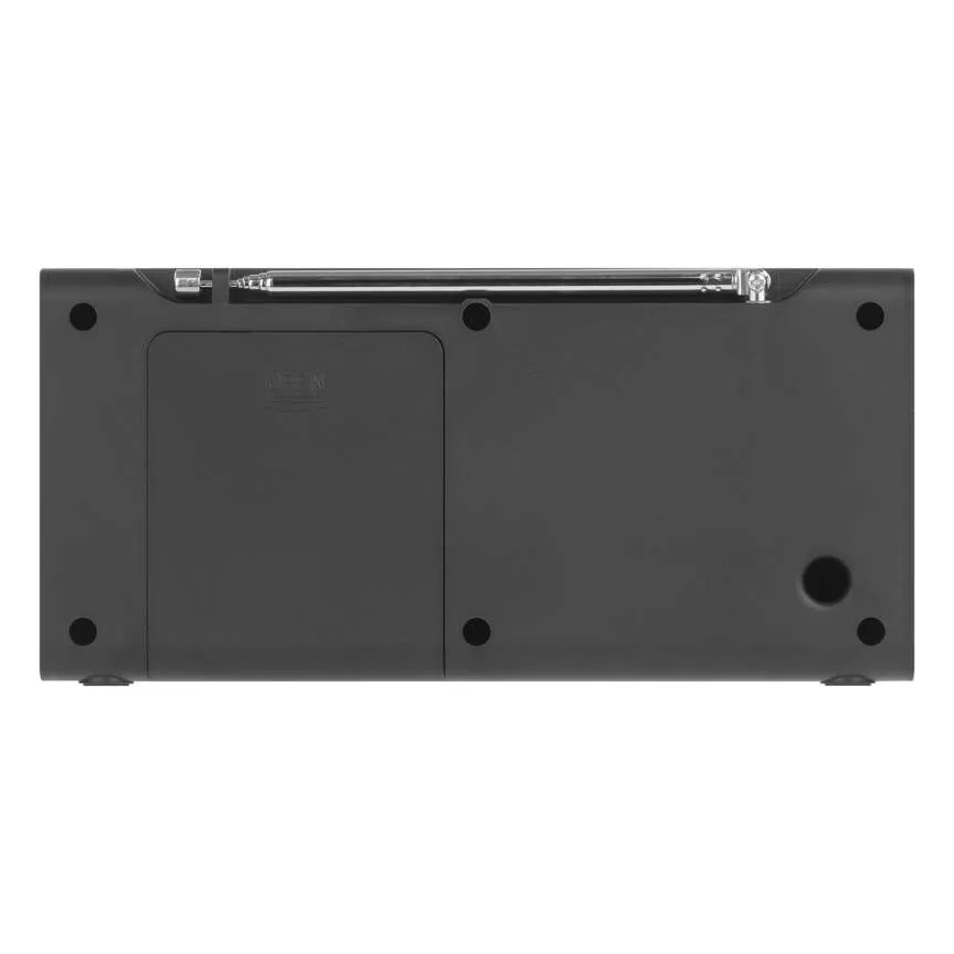 Radio DAB DAB+ FM 3W/5V/4xAA μαύρο