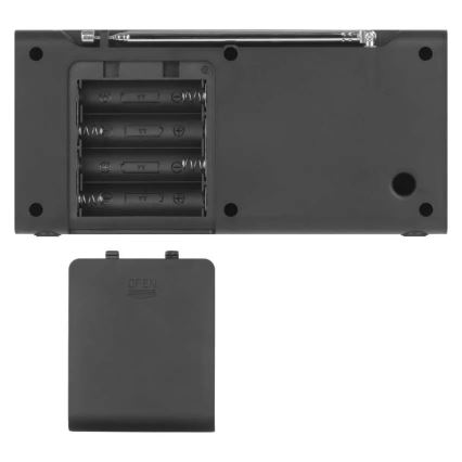 Radio DAB DAB+ FM 3W/5V/4xAA μαύρο