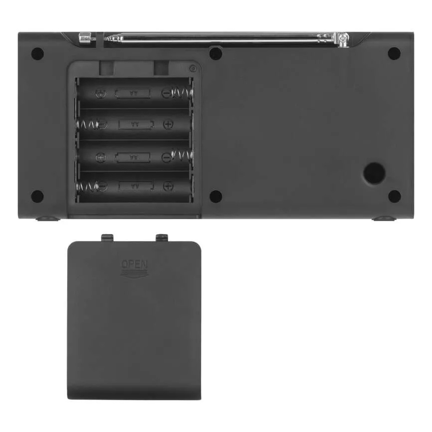 Radio DAB DAB+ FM 3W/5V/4xAA μαύρο
