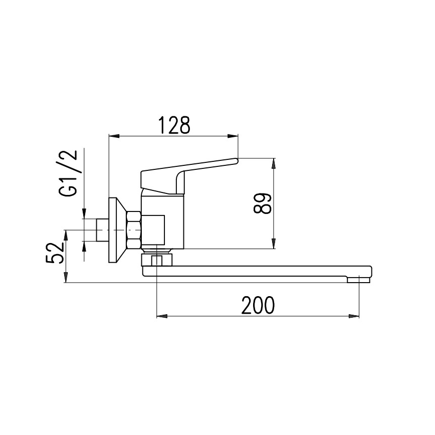 RAV Slezák CO101.5/23Z - Μπαταρία νιπτήρα COLORADO cm γυαλιστερό χρυσό