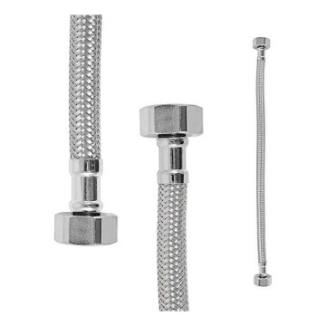 RAV Slezák IF0133.0 - FLEXI εύκαμπτος σωλήνας σύνδεσης 10 cm γυαλιστερό χρώμιο