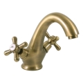 RAV Slezák MK128.0SM - Μπαταρία νιπτήρα MORAVA RETRO 16 cm σε παλαιωμένο ορείχαλκο