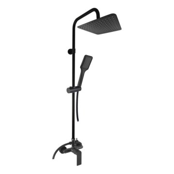 RAV Slezák NL182.5/7-04CMAT - Σετ ντους με μπαταρία NIL, μαύρο ματ