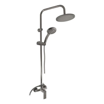 RAV Slezák NL182.5/7-1MGK - Σετ ντους με αναμικτήρα NIL, βουρτσισμένο γκρι