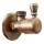 RAV Slezák RV0112SM - Γωνιακή βαλβίδα RETRO, σε παλαιωμένο ορείχαλκο