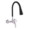 RAV Slezák SA002.5/13 - Μπαταρία νεροχύτη SAZAVA 32,3 cm μαύρο/γυαλιστερό χρώμιο