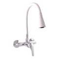 RAV Slezák SA002.5/13CB - Μίκτης νεροχύτη SAZAVA 32,3 cm λευκό/γυαλιστερό χρώμιο