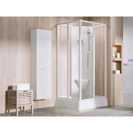 Ravak A007701120 - Τετράγωνος δίσκος ντους ANGELA 90x90 cm λευκός