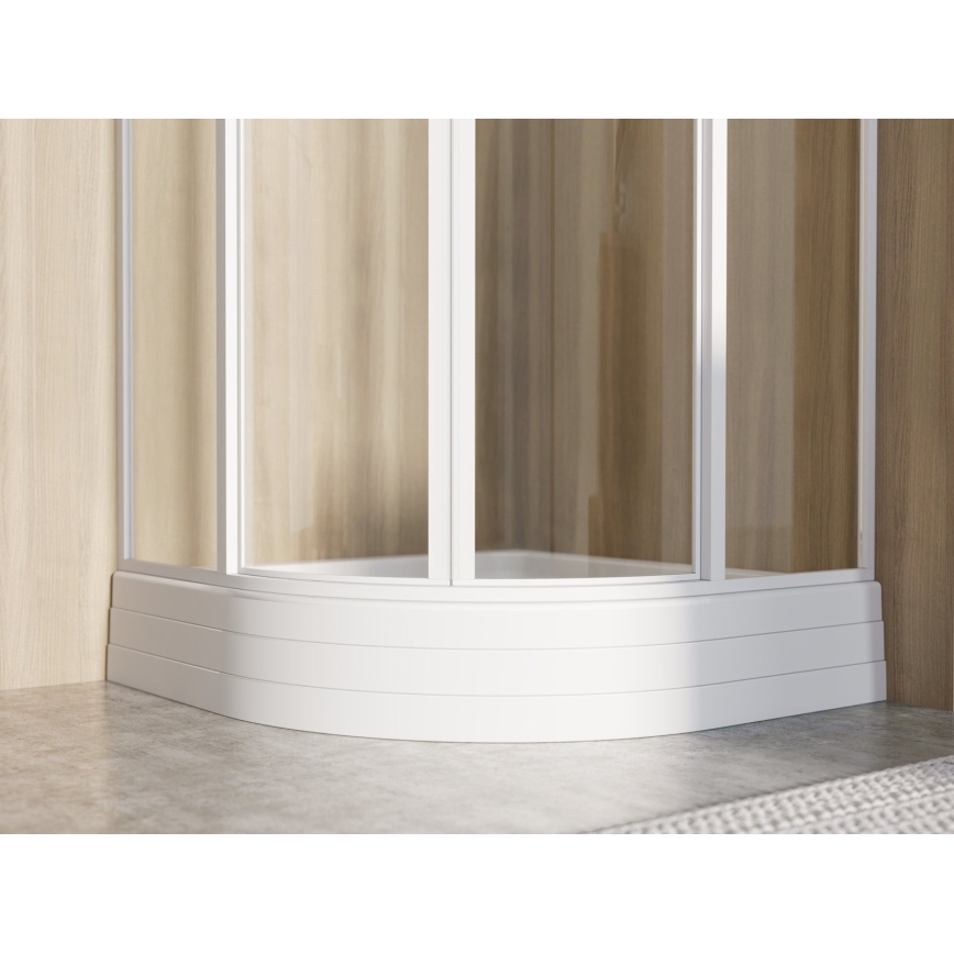 Ravak A204001120 - Τεταρτοκυκλικό σκαφάκι ντους RONDA 80x80 cm λευκό