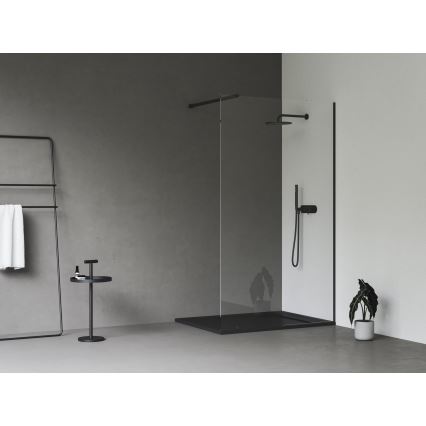 Ravak GW9WA030SZ1 - Καμπίνα ντους WALK-IN 100x200 cm μαύρη